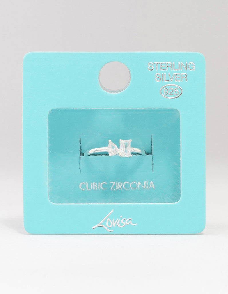 Sterling Silver Ring Lovisa Finger Rings Sterling Silver Cubic