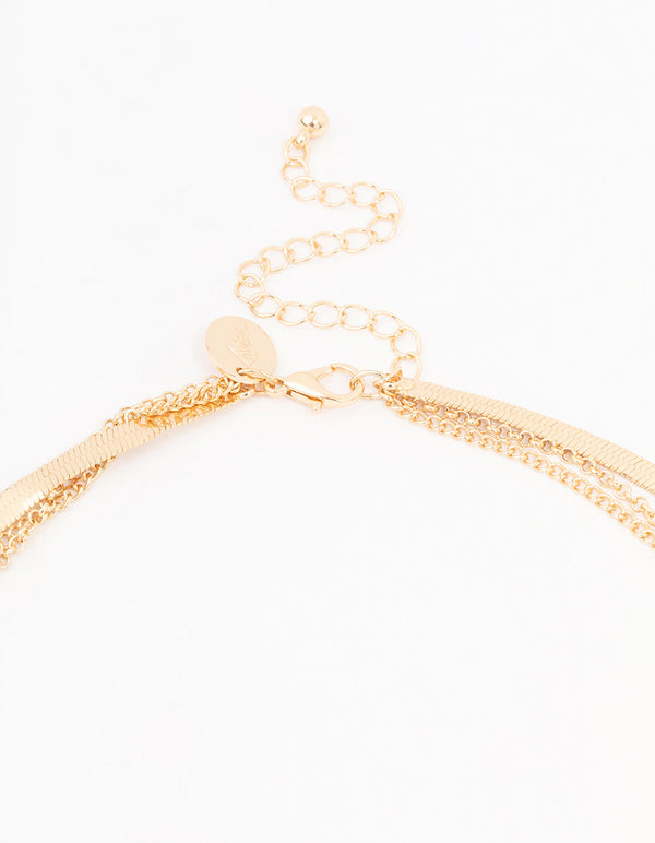 Gold Layered Coin Necklace