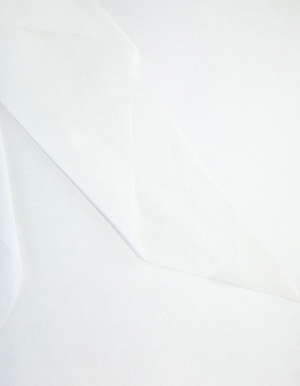 Opaque Draped Fabric Bow Clip