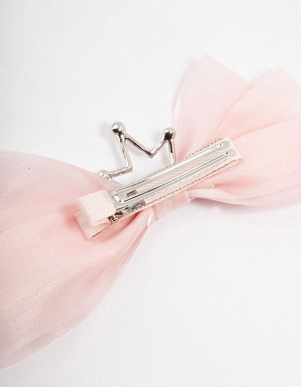Kids Mixed Pink Tiara Bow Clip