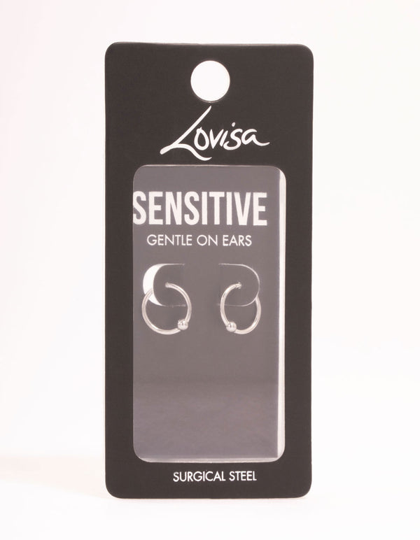 Surgical Steel Bull Clicker Ring