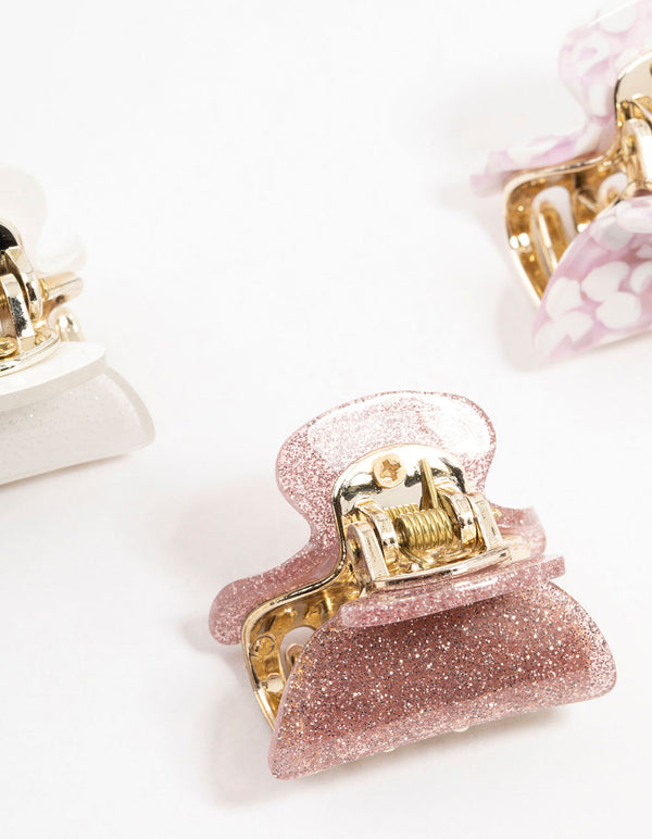 Acrylic Claw Clips 4-Pack