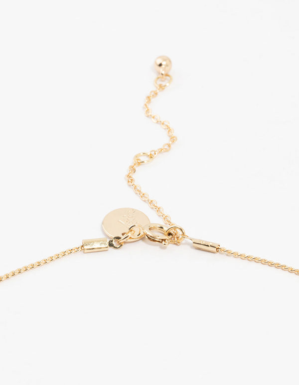 Kids Gold Butterfly Jewellery Set