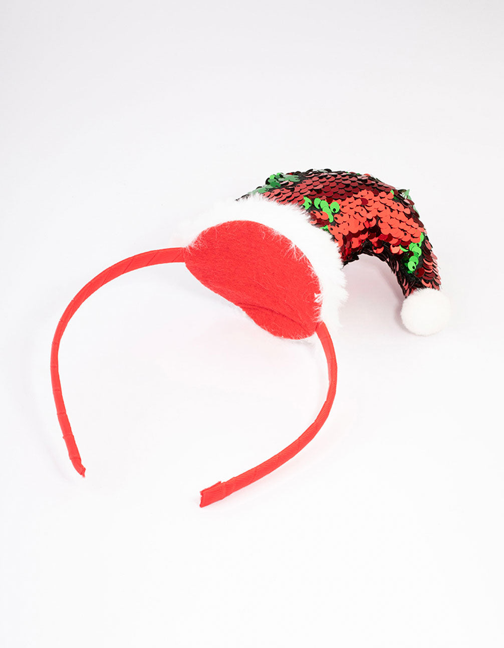 Sequin Santa Hat Headband