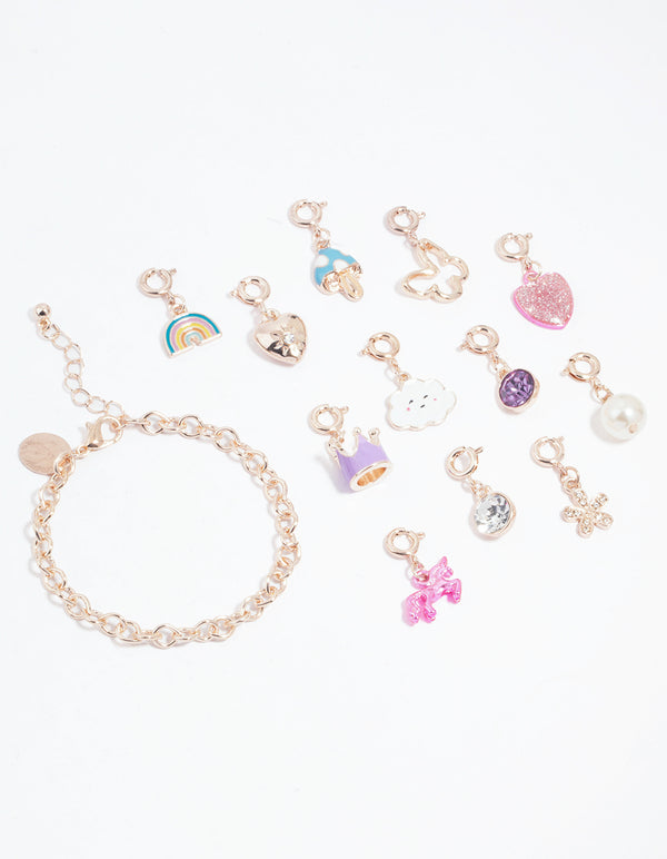 Kids Gold Bracelet Advent Calendar