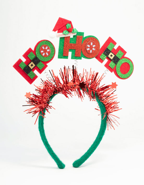 Kids Festive Ho Ho Ho Headband