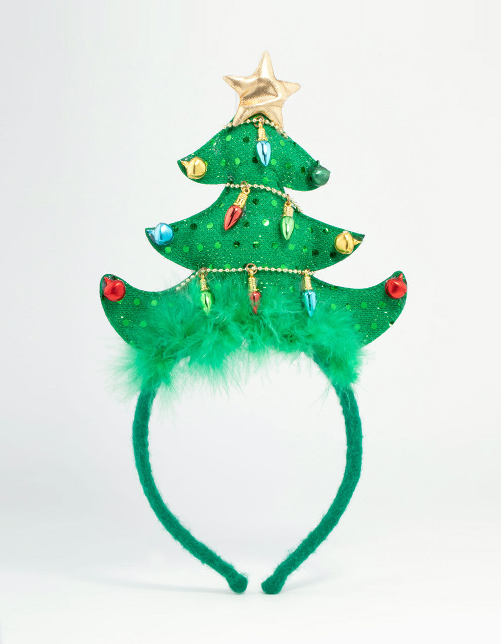 Kids Festive Tree Fabric Headband