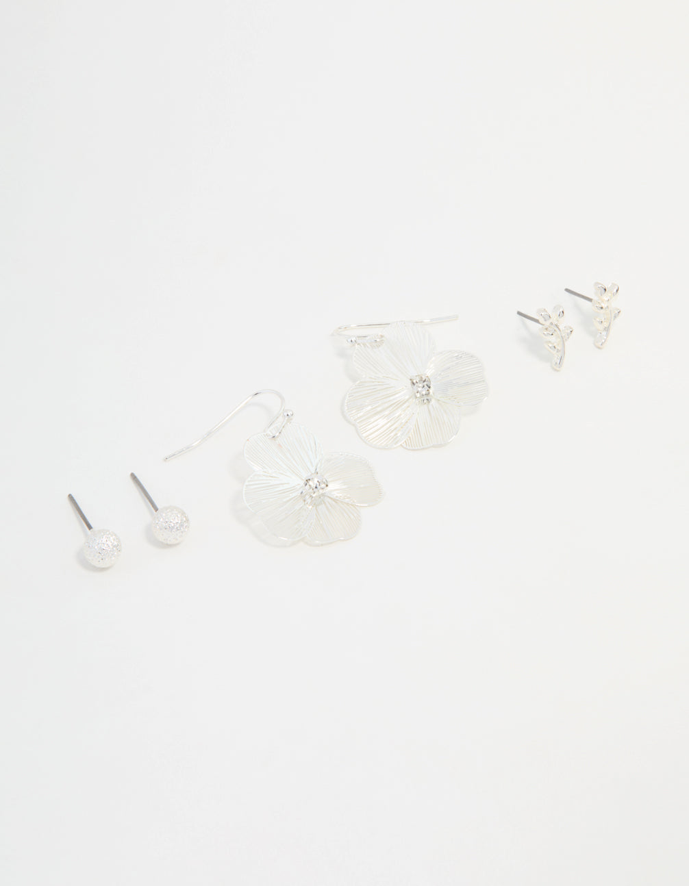 Silver Garden Inspired Earrings 3-Pack