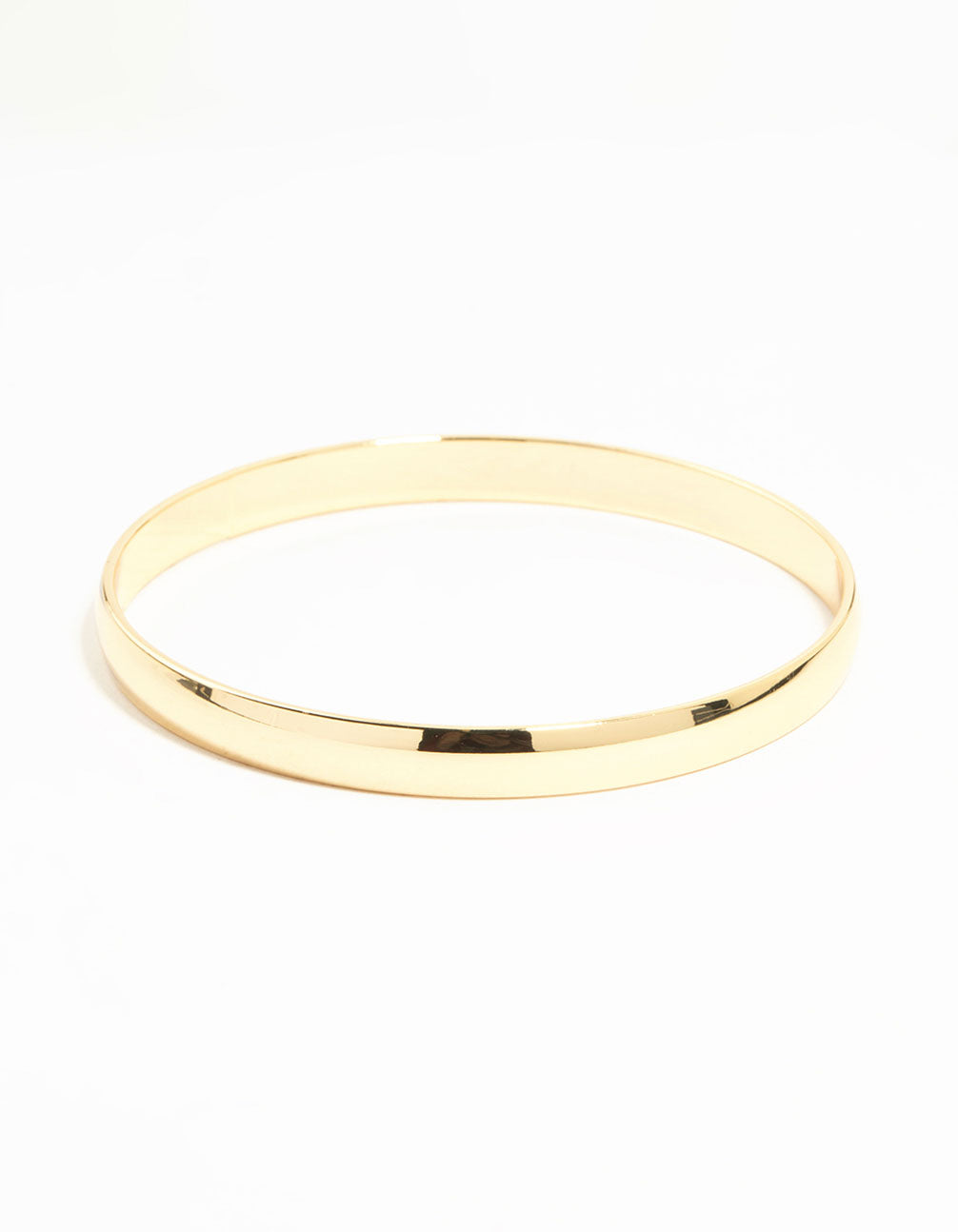 Gold Flat Bangle