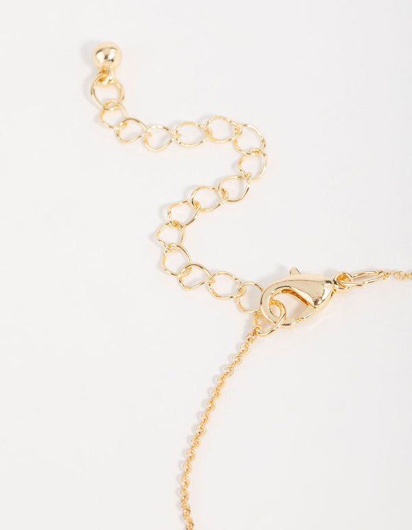 Gold Snake Bracelets 4-Pack