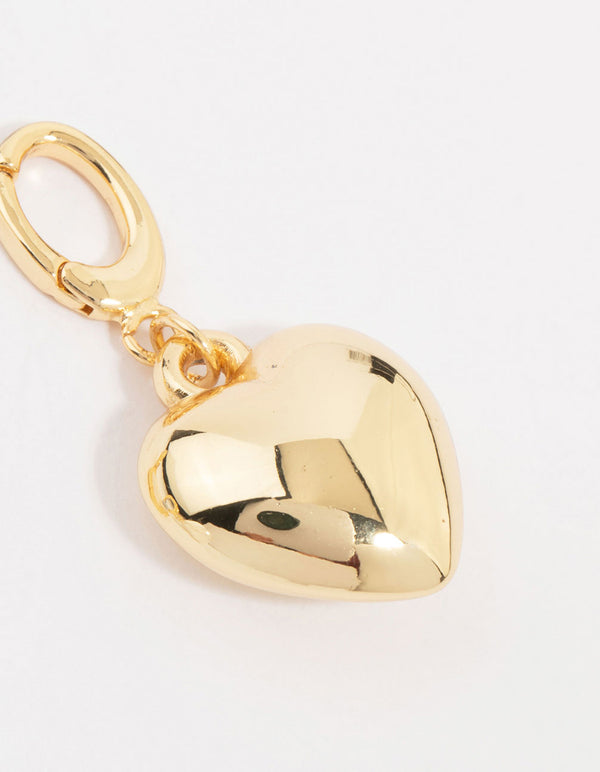 Gold Plated Pearl & Flower Charms 3-Pack