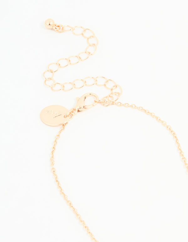 Kids Gold Big & Lil Sis Mood Pendant Necklace Set