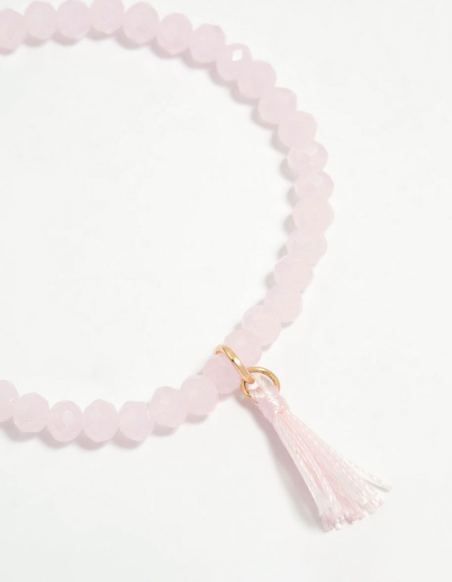 Kids Gold Cupchain & Bunny Bracelets 5-Pack