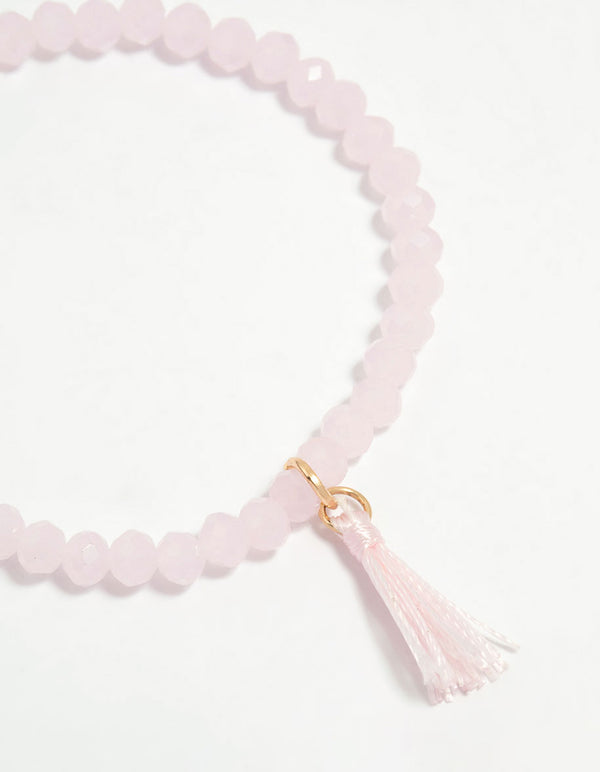 Kids Gold Cupchain & Bunny Bracelets 5-Pack