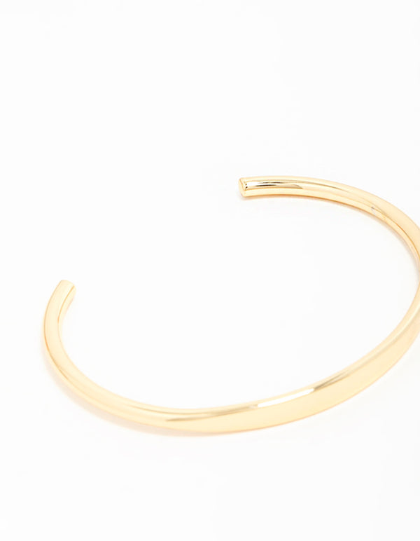 Gold Open Wrist Cuff