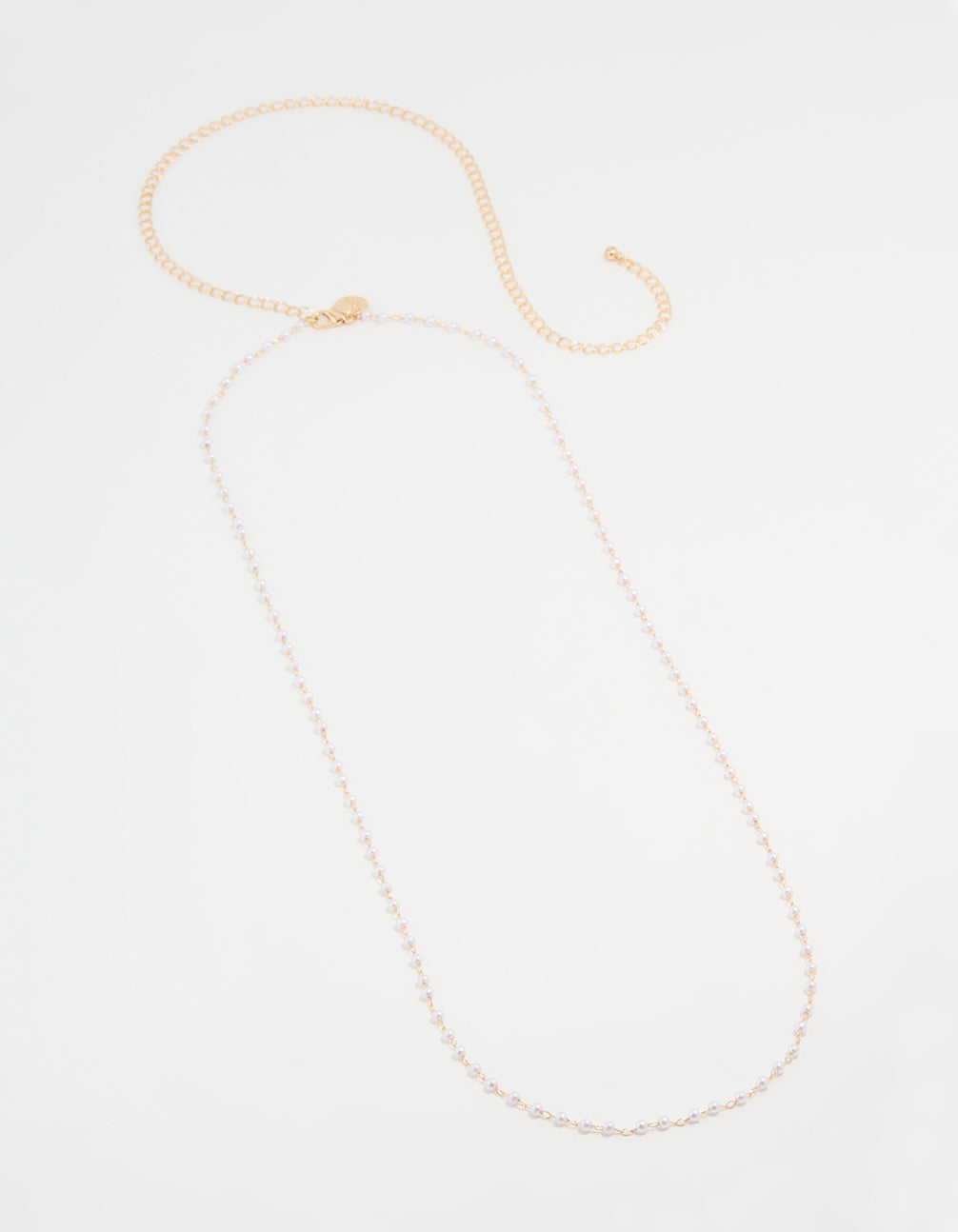 Gold Pearl Body Chain