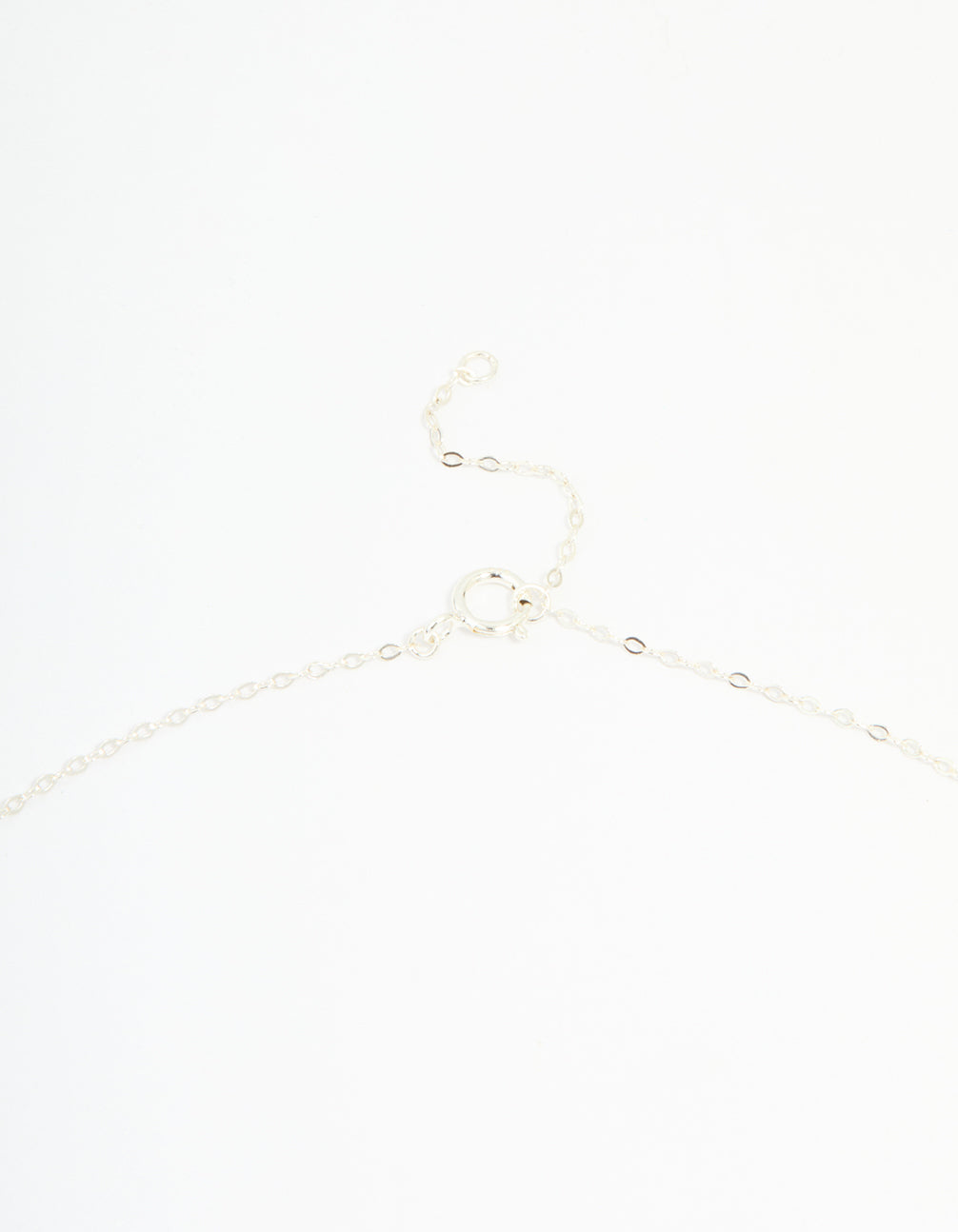 Sterling Silver Cubic Zirconia Horseshoe Necklace