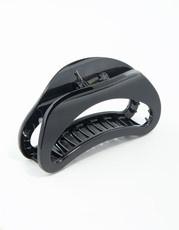 Black Triangle Claw Clip