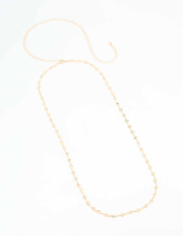 Gold Flower Waist Chain