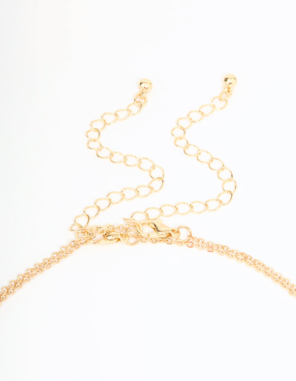 Gold Pearl Body Chain