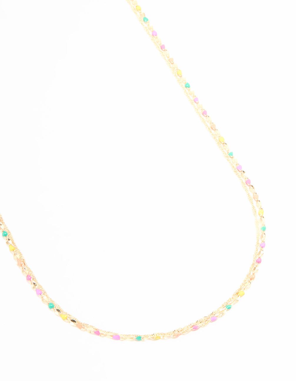 Gold Rainbow Ball Waist Chain