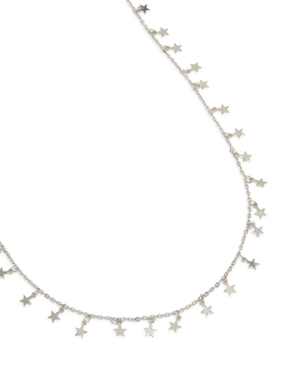 Silver Star Charm Waist Chain