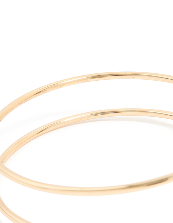 Gold Diamante Arm Cuff