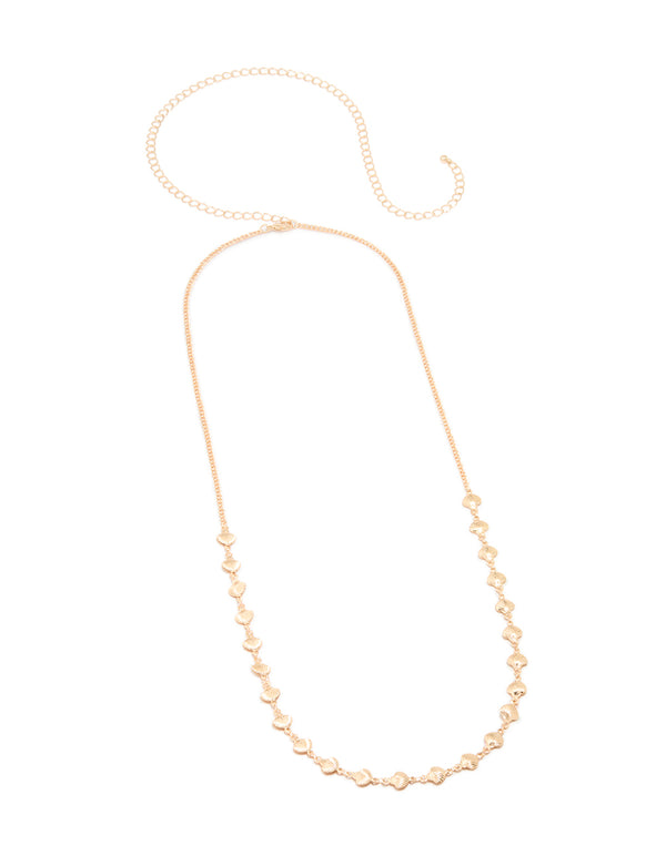 Gold Mini Clam Waist Chain