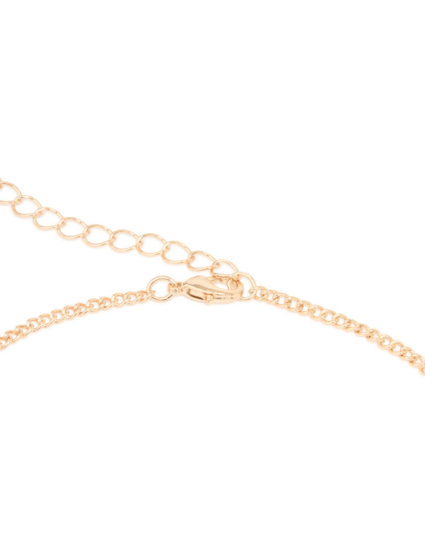 Gold Mini Clam Waist Chain