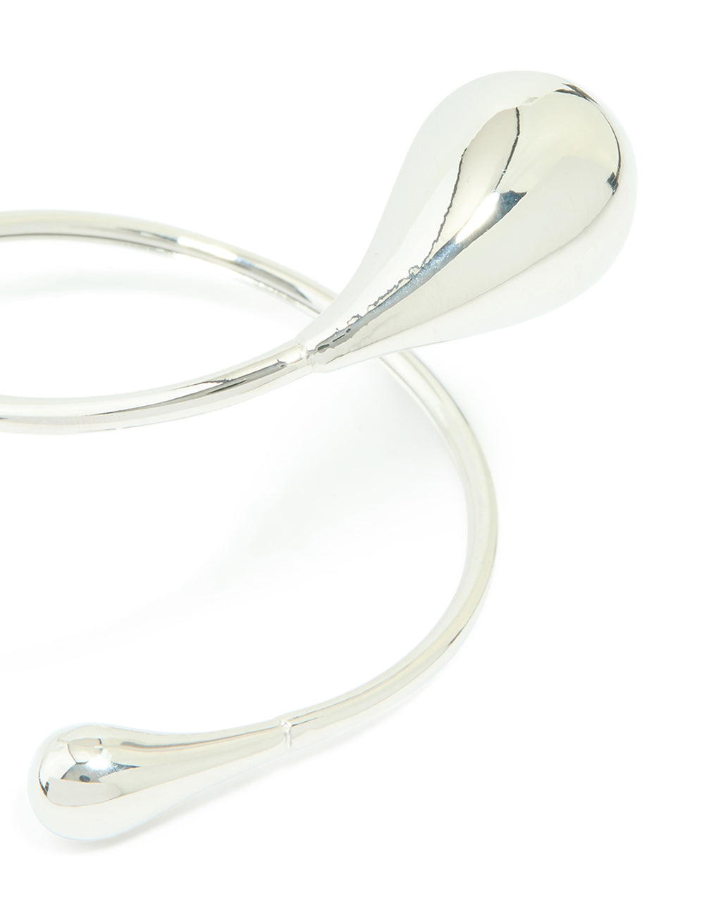 Silver Teardrop Wrap Around Bracelet