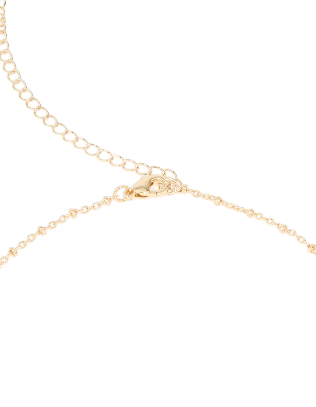 Gold Plated Surgical Steel Pink Cubic Zirconia Butterfly Belly Bar & Chain