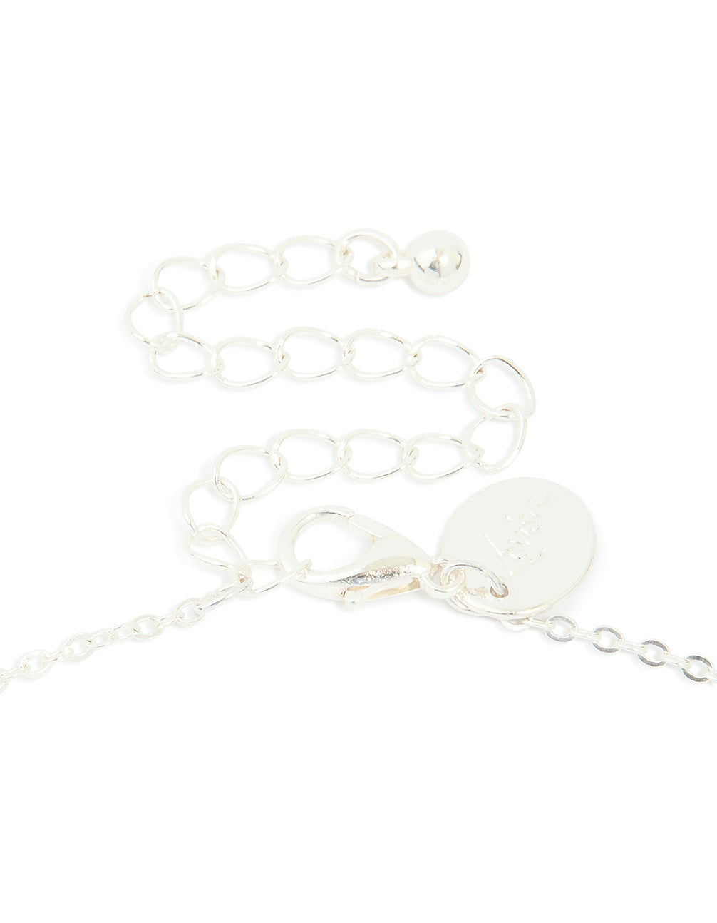 Silver Plated Dainty Cubic Zirconia & Freshwater Pearl Necklace