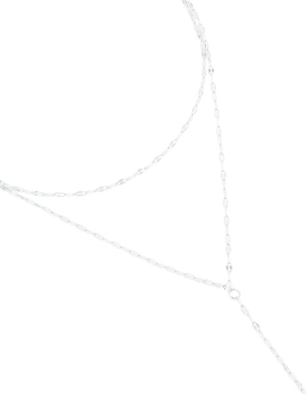 Waterproof Stainless Steel Multi Layered Chain Y-Necklace