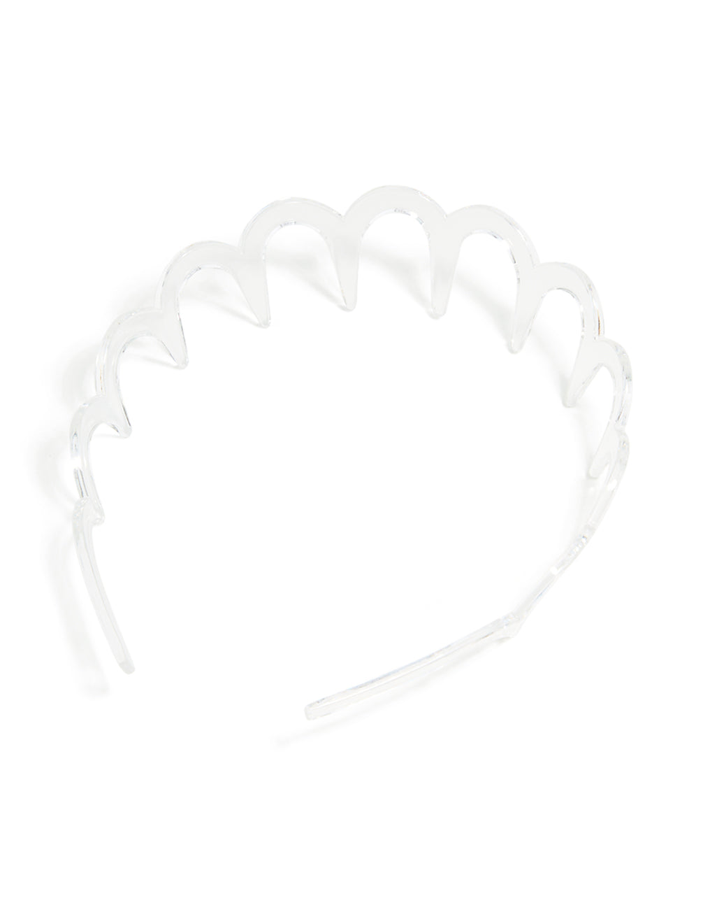 Clear Wavy Headband