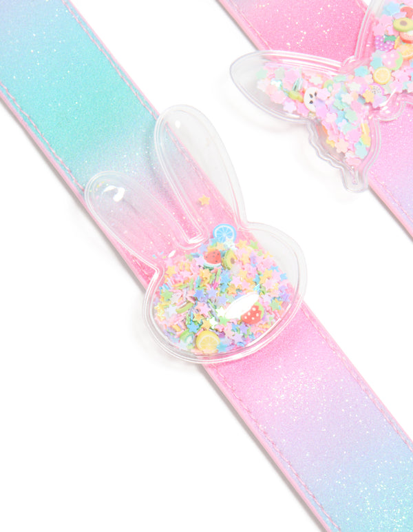 Kids BFF Shaker Bunny & Butterfly Slap Bands 2-Pack