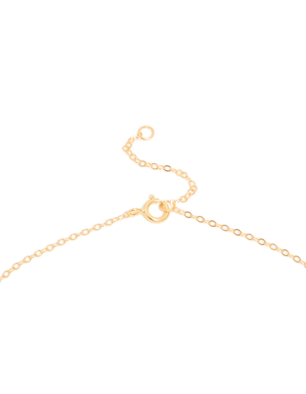 Gold Plated Sterling Silver Bubble Letter J Necklace