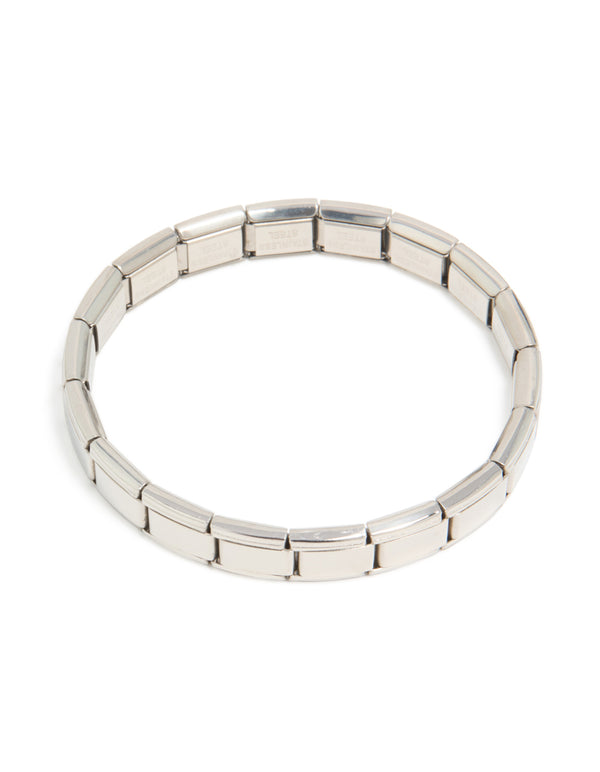 Waterproof Stainless Steel Stretch Watch Link Bracelet