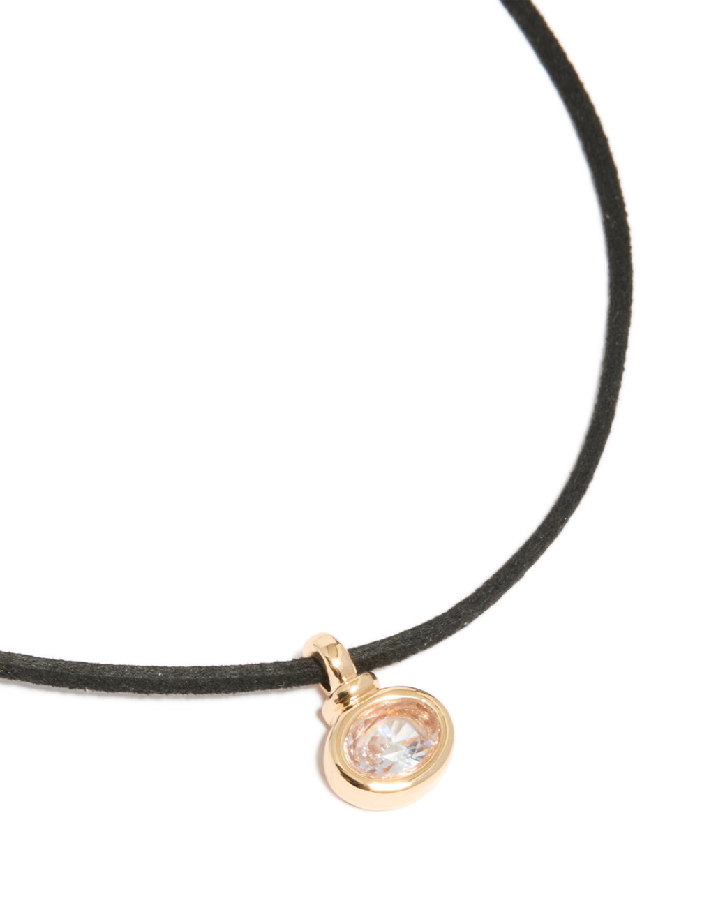 Gold Cord & Pendant Choker Necklaces 3-Pack