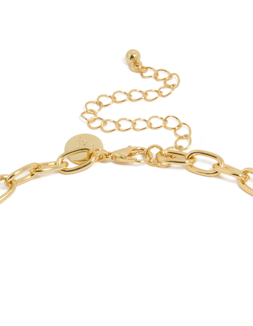 Gold Plated Pearl Celestial & Heart Charm Necklace
