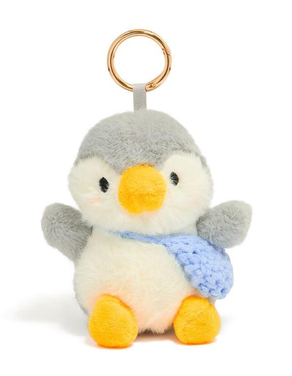 Cute Penguin Fabric Key Chain