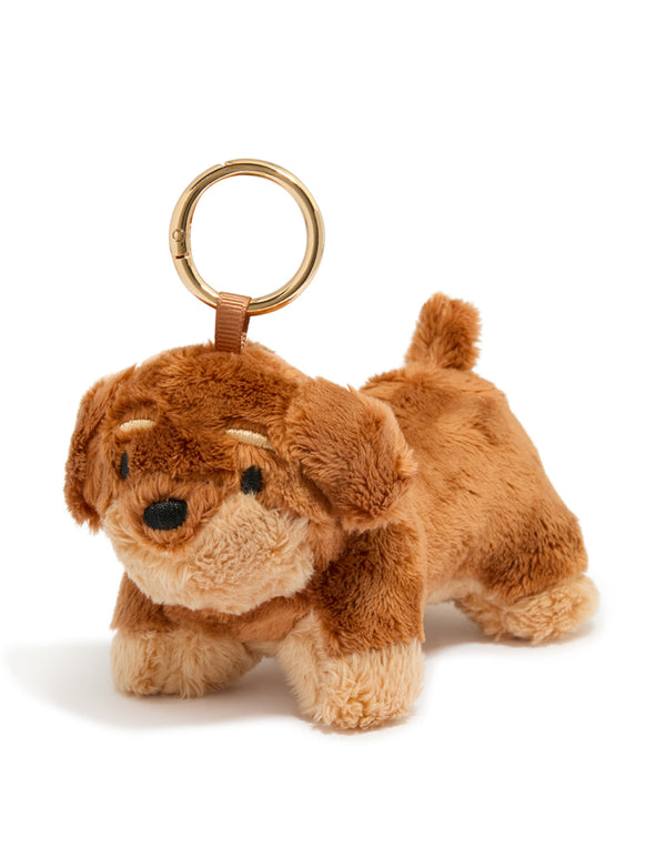 Sausage Dog Fabric Key Chain