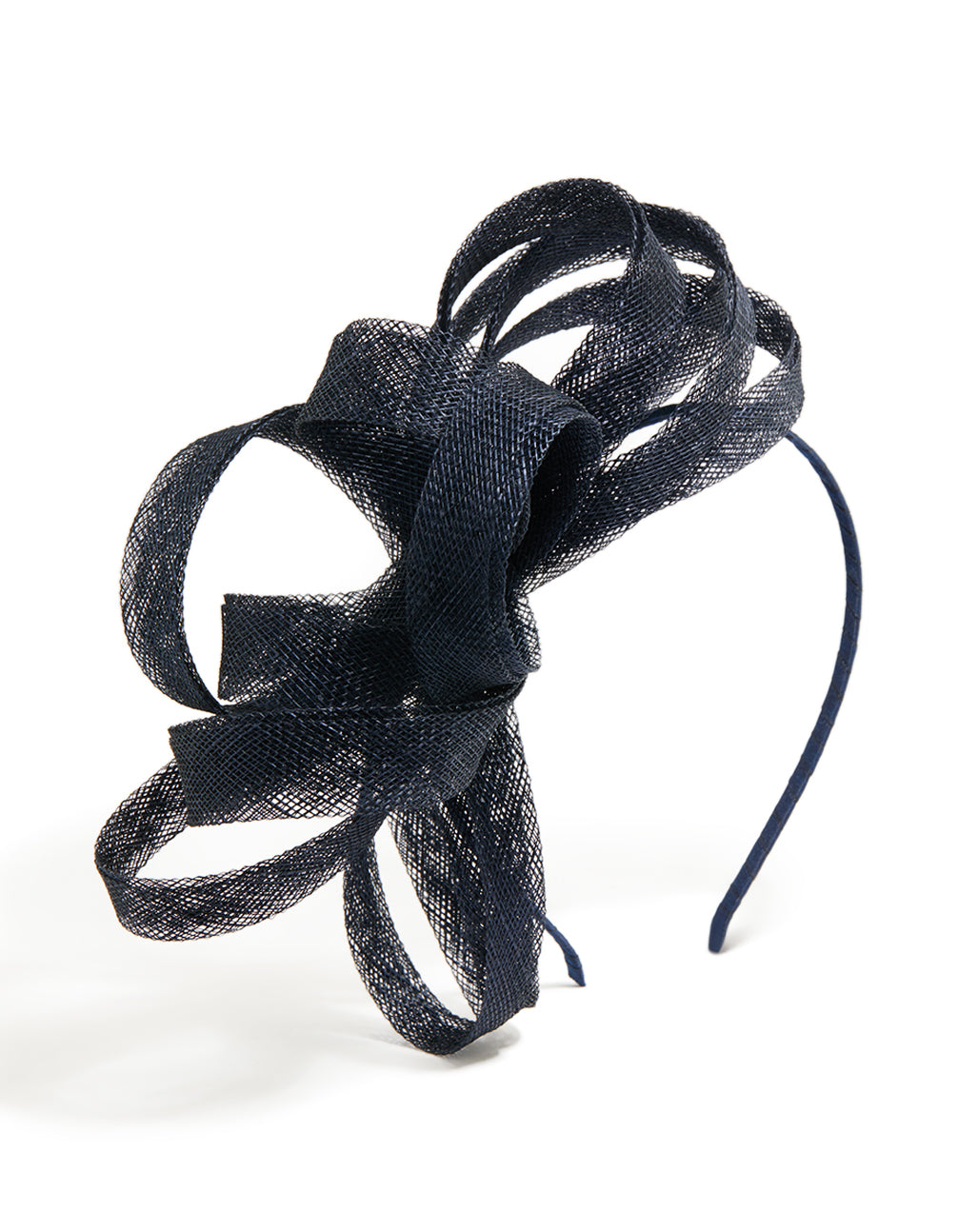 Black Multi Loop Fascinator