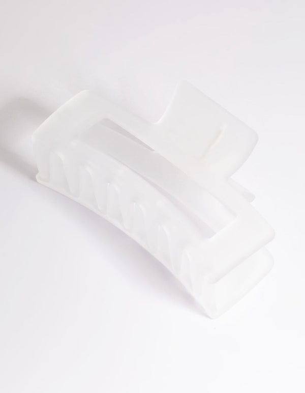 Frosted Rectangular Claw