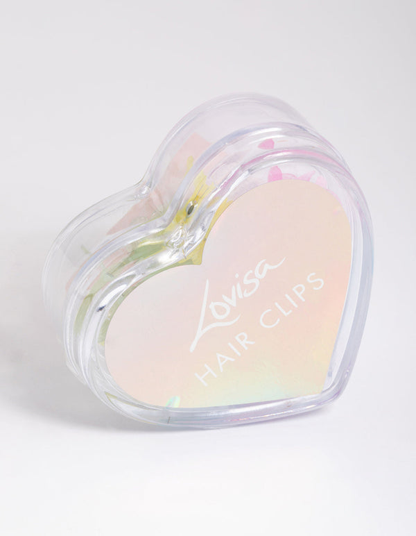 Plastic Pastel Butterfly Claw Tub 12-Pack