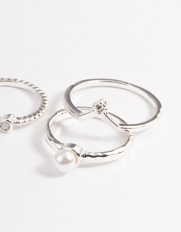 Silver Nesting Ring Pack