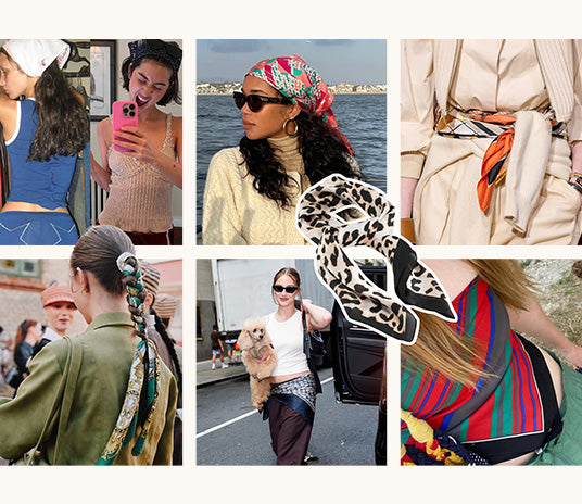 The Hottest Scarf Styles to Try Now