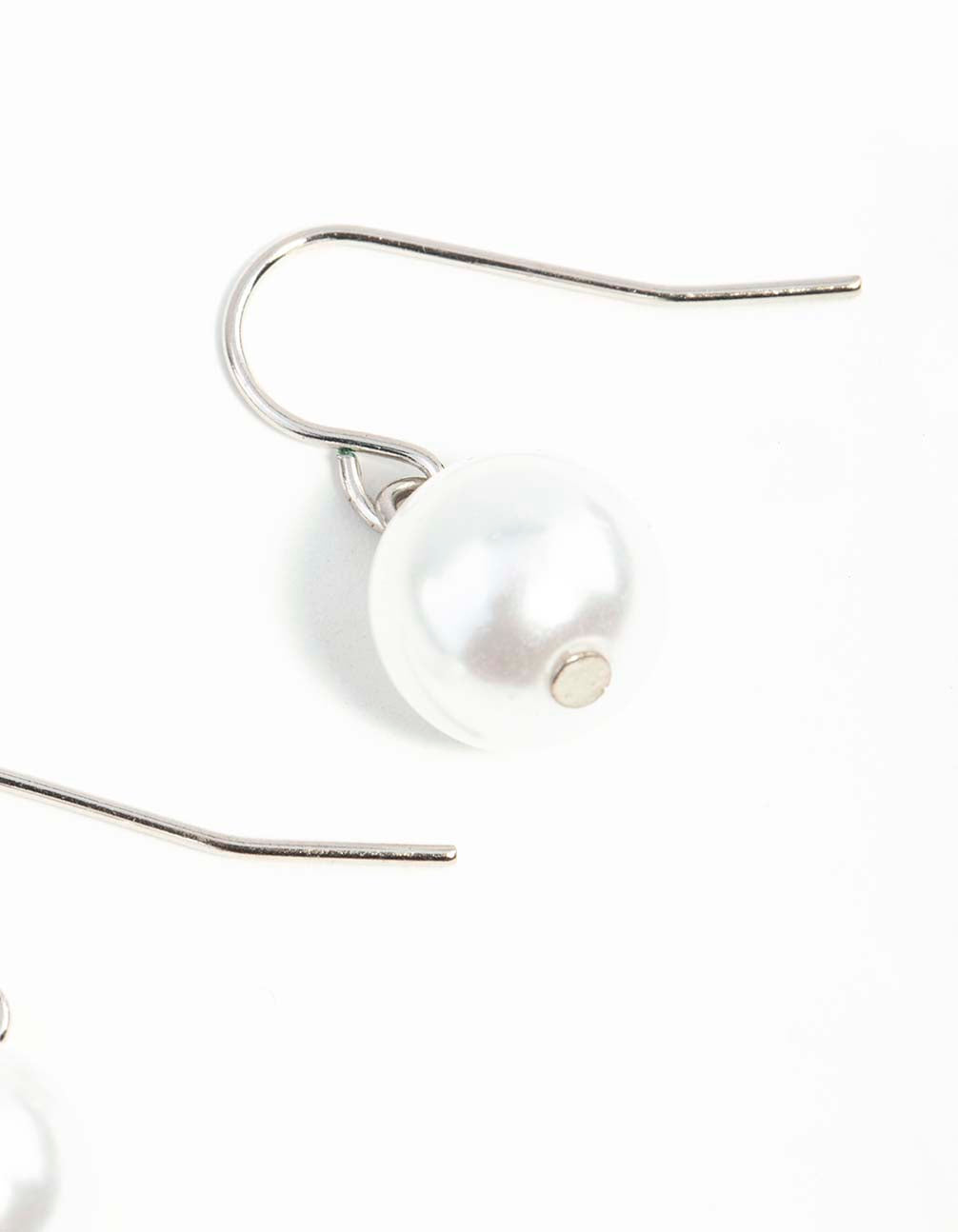Classic Pearl Ball Drop Earrings