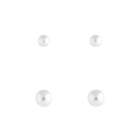 Sterling Silver Bead Stud Pack - link has visual effect only