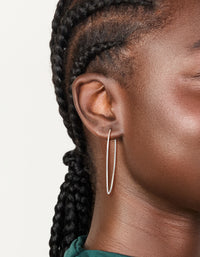 Sterling Silver 50Mm Hoop - link has visual effect only
