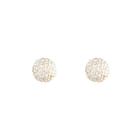 Gold Diamante Fireball Stud Earrings - link has visual effect only